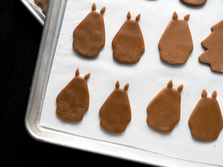 Totoro Gingerbread Cookies